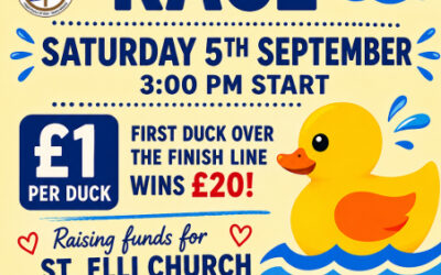 St Elli Duck Race – Saturday 5th September